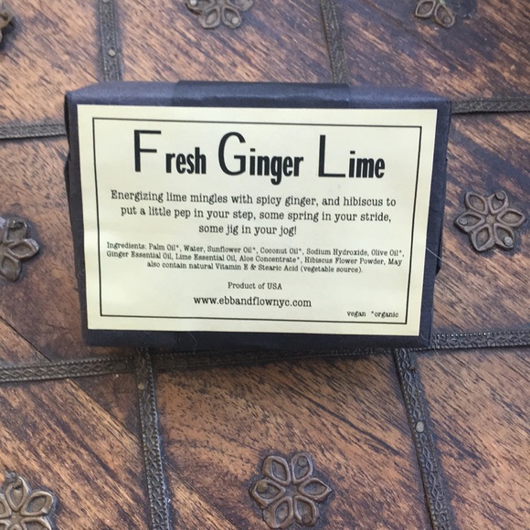 [Ebb & Flow] Fresh Ginger Lime Bar Soap - Picture 2 of 5